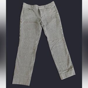 Banana Republic Women’s Black and White Houndstooth Pants